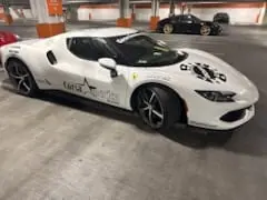 Ferrari 296 protected and detailed by Mirror Finish Detailing